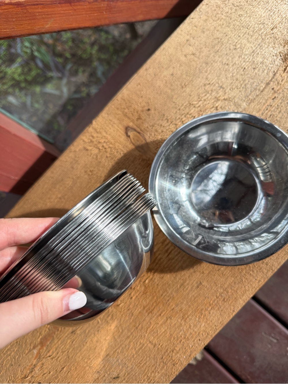 17 Metallic Silver Decorative Bowl - Home Accents